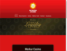 Tablet Screenshot of merkur-casino.nl