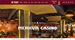 Desktop Screenshot of merkur-casino.cz