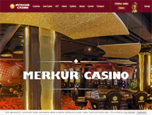 Tablet Screenshot of merkur-casino.cz